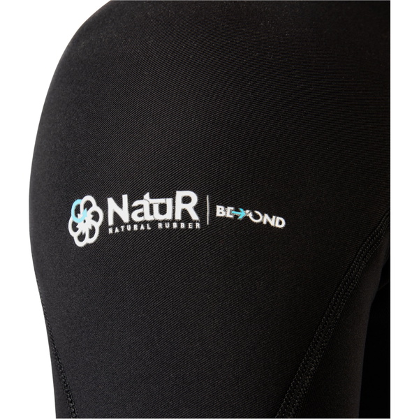 2026 Gul Heren Echo Natur 3/2mm Borst Ritssluiting Wetsuit EC1327-BKBK - Black